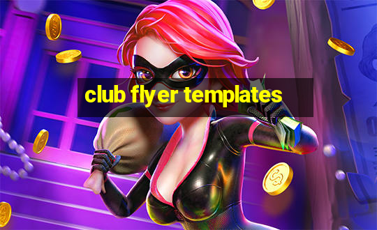 club flyer templates