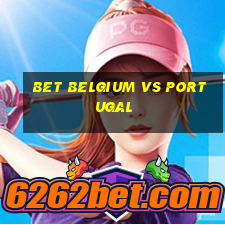 bet belgium vs portugal