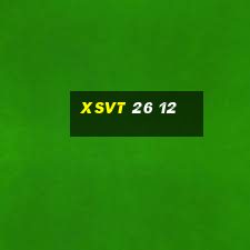 xsvt 26 12