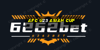 afc u23 asian cup