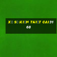 Xổ số kiến thiết cai3168