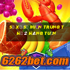 số xổ số miền trung thứ 2 hàng tuần