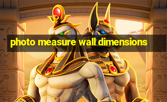 photo measure wall dimensions