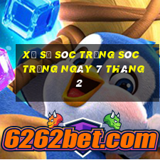 xổ số sóc trăng sóc trăng ngày 7 tháng 2