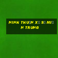 ninh thuận xổ số miền trung