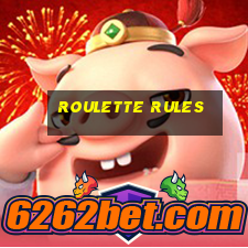 roulette rules