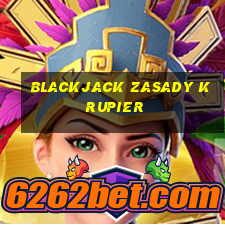 blackjack zasady krupier