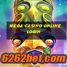 mega casino online login