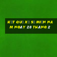 kết quả xổ số miền nam ngày 28 tháng 2