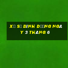 xổ số bình dương ngày 3 tháng 6