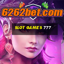 slot games 777