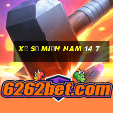 xổ số miền nam 14 7