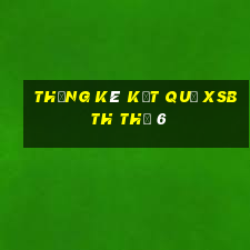 THỐNG KÊ KẾT QUẢ XSBTH Thứ 6