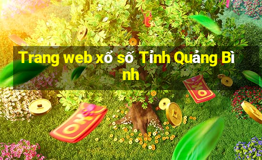 Trang web xổ số Tỉnh Quảng Bình