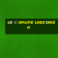 lô đề online lode3mien