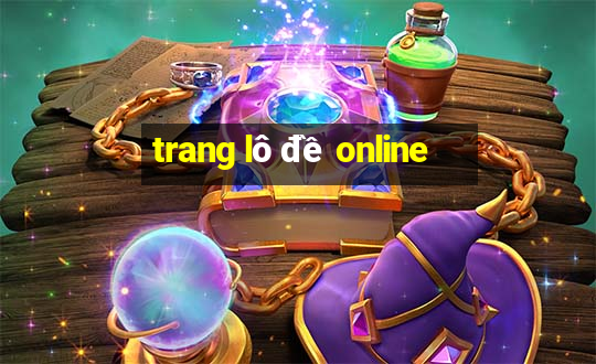 trang lô đề online