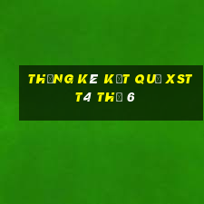 THỐNG KÊ KẾT QUẢ XSTT4 Thứ 6