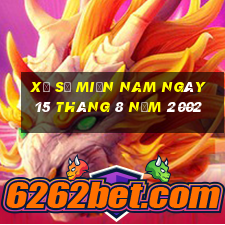 xổ số miền nam ngày 15 tháng 8 năm 2002