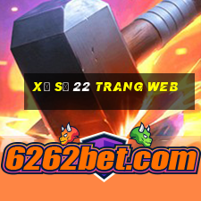 xổ số 22 trang web