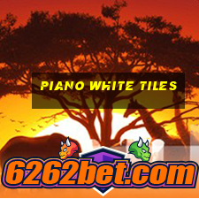 piano white tiles