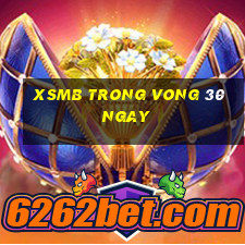 xsmb trong vong 30 ngay