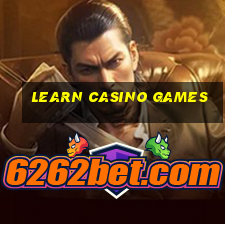 learn casino games