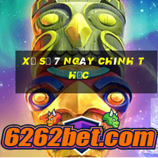 Xổ số 7 ngày chính thức