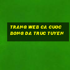 trang web ca cuoc bong da truc tuyen