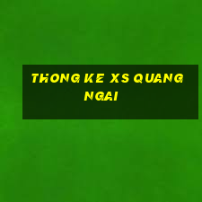 thong ke xs quang ngai