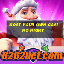 host your own casino night