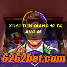 xổ số tiền giang 12 tháng 05