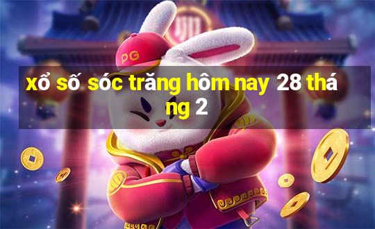 xổ số sóc trăng hôm nay 28 tháng 2