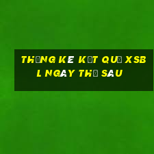 THỐNG KÊ KẾT QUẢ XSBL ngày thứ sáu