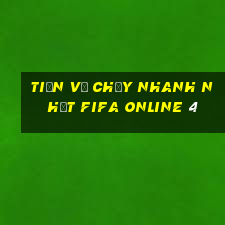 tiền vệ chạy nhanh nhất fifa online 4