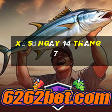 xổ số ngày 14 tháng 7