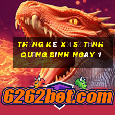 Thống kê Xổ Số Tỉnh Quảng Bình ngày 1