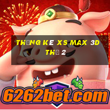 Thống kê XS Max 3D Thứ 2