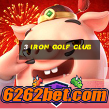 3 iron golf club