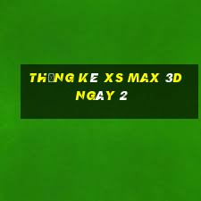 Thống kê XS Max 3D ngày 2