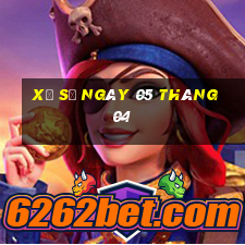 xổ số ngày 05 tháng 04