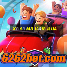 xổ số mb hôm qua