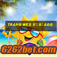 Trang web xổ số aqq