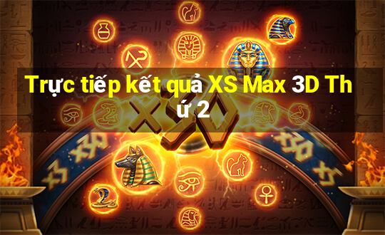 Trực tiếp kết quả XS Max 3D Thứ 2