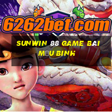 Sunwin 88 Game Bài Mậu Binh