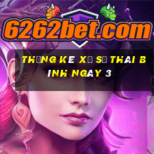 Thống kê Xổ Số thái bình ngày 3