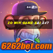 Zo Win Game Bài 247