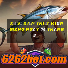 xổ số kiến thiết kiên giang ngày 14 tháng 8