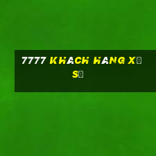 7777 Khách hàng Xổ số