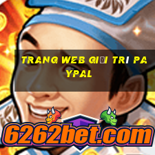 Trang web giải trí PayPal