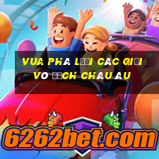 vua phá lưới các giải vô địch châu âu